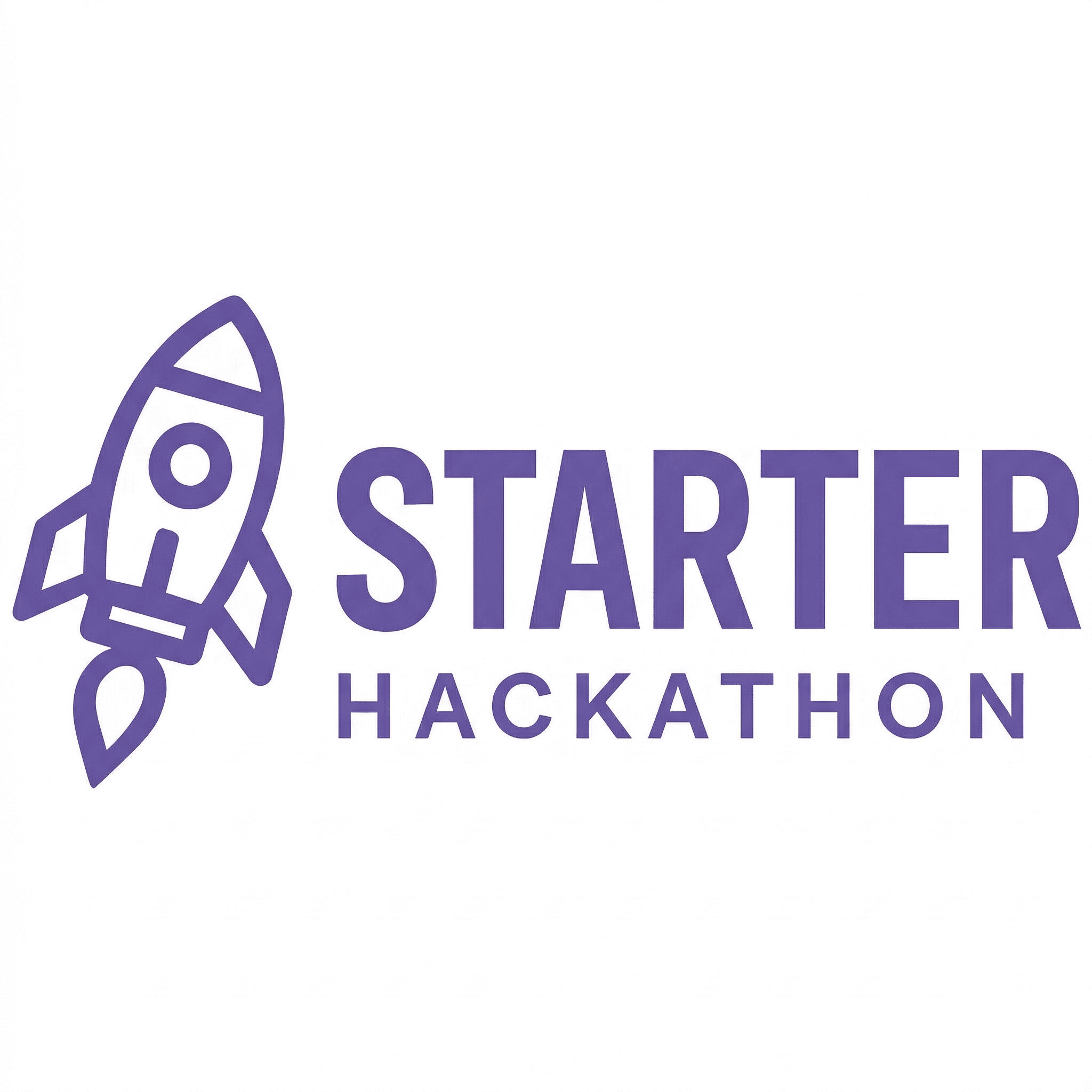 Starter hackathon landing page with countdown and CTA.